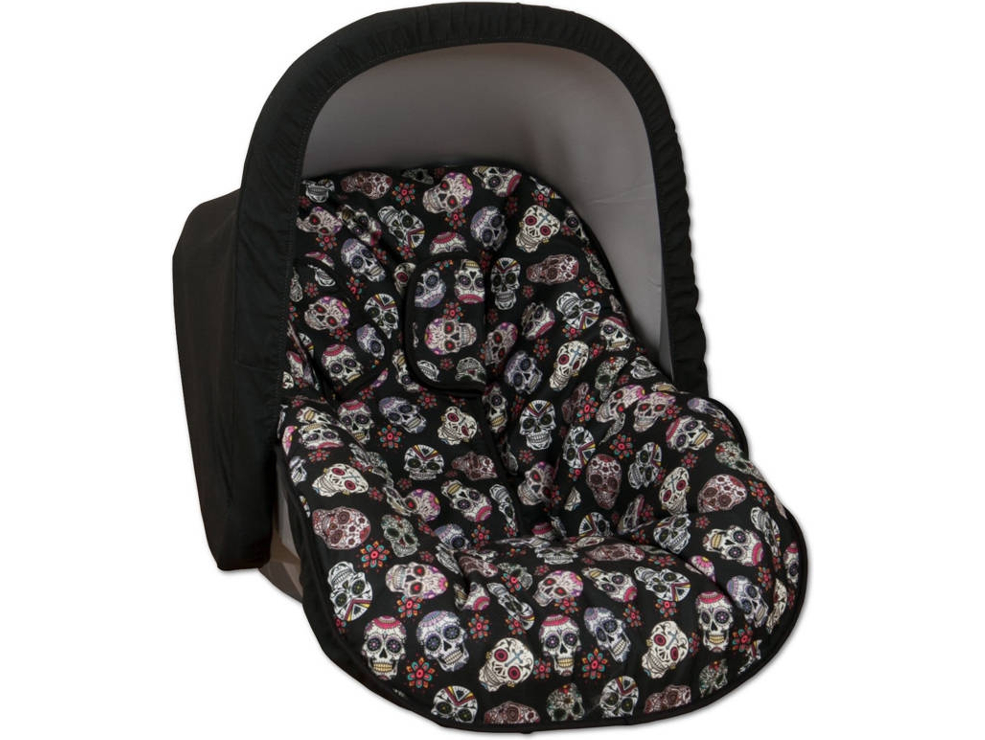 Funda Protectora BABYLINE Lovely Skull Negro