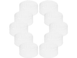 Juego De 10 Soportes De Plástico Pvc Transparente Para Gorras De Béisbol Para Evitar La Deformación.