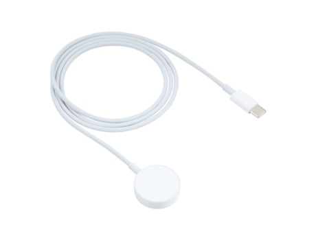 Cable magnético de carga rápida inalámbrica a tipo C / USB-C para Apple Watch (blanco)