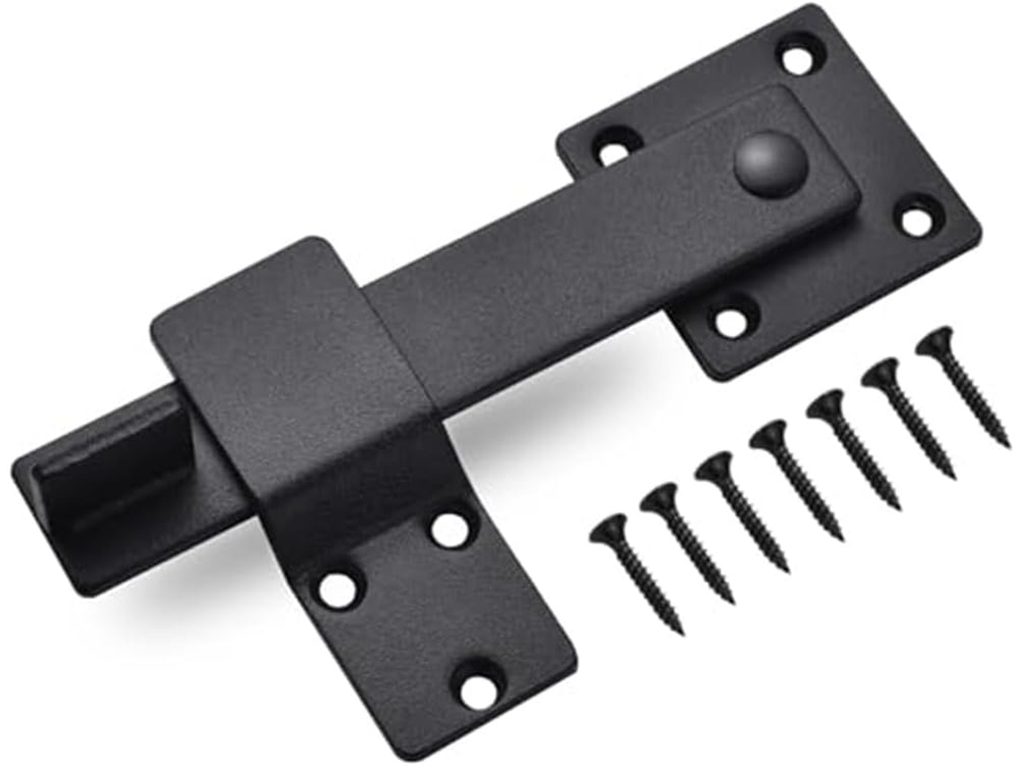 Pestillo Giratorio Whychstore De Acero, Seguridad. Producto De Alta Calidad Para Uso Residencial Y Comercial