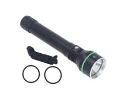 Linterna submarina LED ajustable Bj-Linterna de 3000 lm, resistente al agua IPX8, a prueba de golpes, sellada y estrecha para buceo y snorkel.