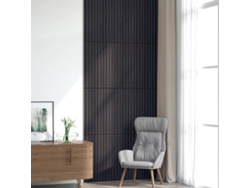 Paneles acústicos de pared (8 unidades, listones, 60,5 x 60 cm, WSD667405), Lovely Home
