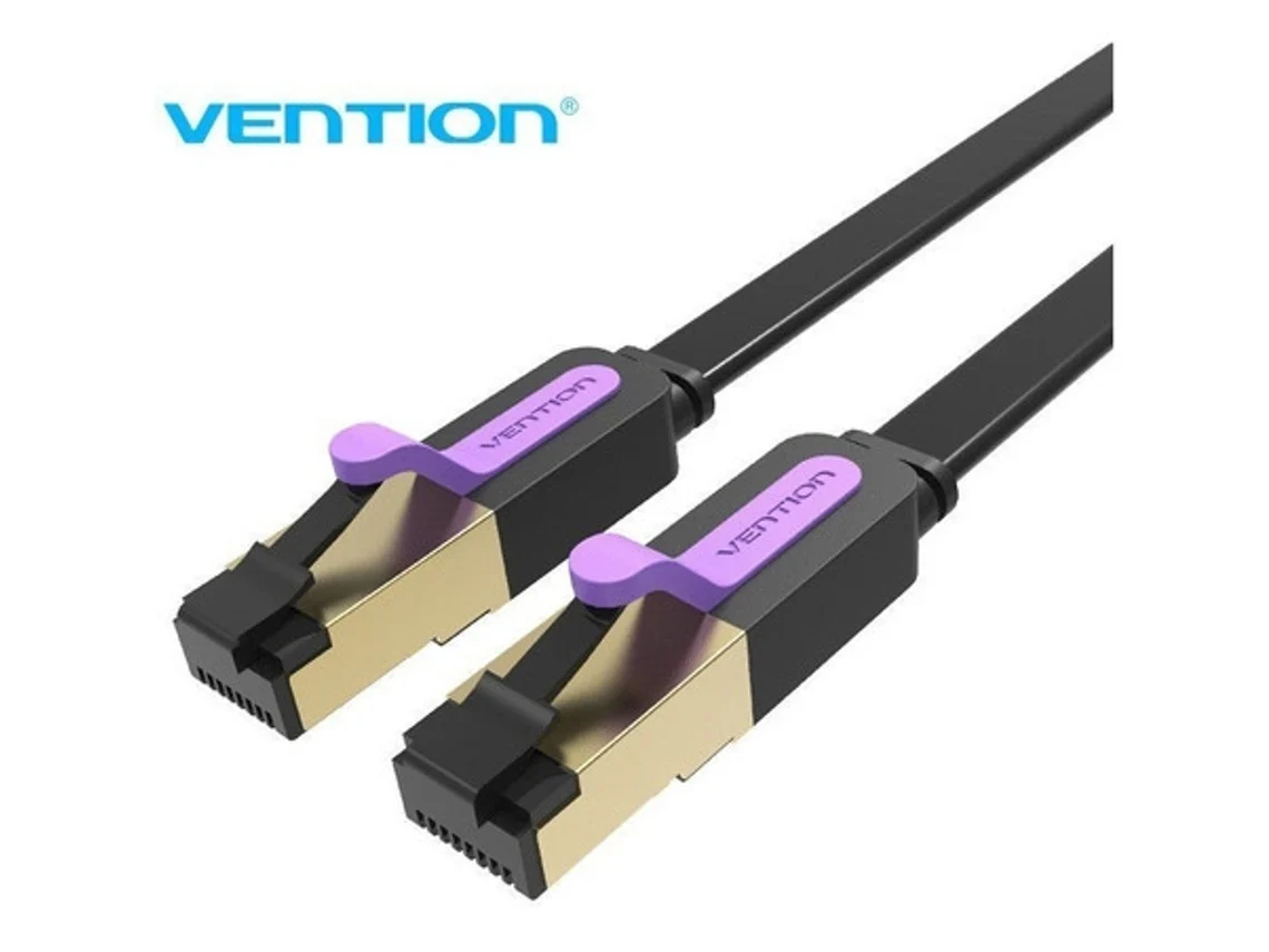 Cable de Red Lan Cat 7 VENTION 1,5m 600mhz 10gbps