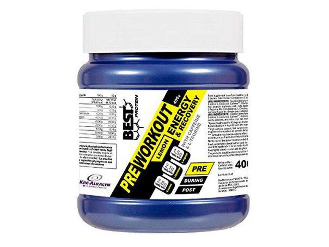 Complemento Alimentar BEST PROTEIN Best Protein Pre Workout 400 gr Lima e Limão