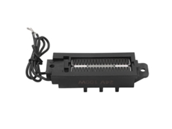 Elemento De Calefacción Ptc 24v 100w Calefactor De Aire Con Soporte Termostático Resistente A Altas Temperaturas