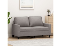 Sofá De 2 Plazas | Sofá De Salón | Sofá De Descanso De Tela Gris Taupé 120 Cm Wsd429544