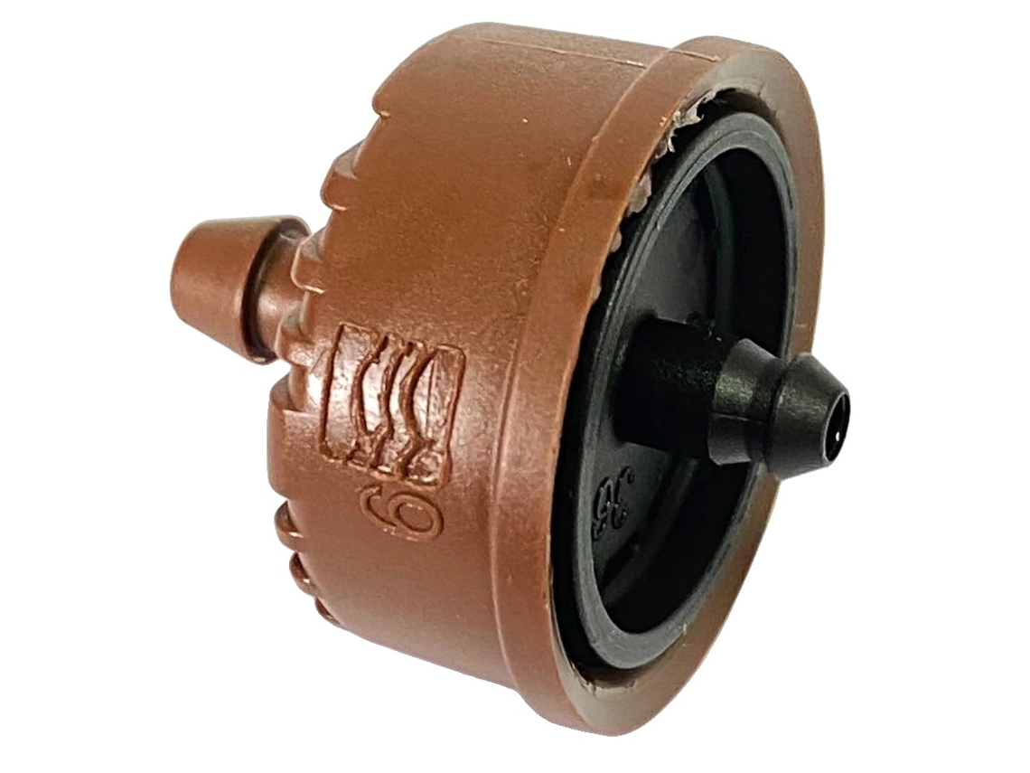 Goteros autoajustables Azud, caudal de 4 litros/h, tecnología antidescarga, 1000 unidades