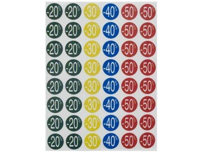 Etiquetas de Descuentos APLI 101373 24 mm