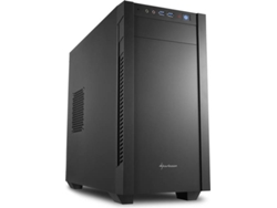 Caja PC SHARKOON S1000 (Micro ATX Tower - Negro)