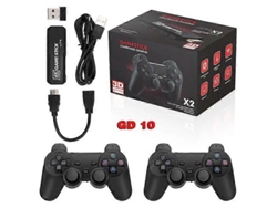 Gd20 Game Stick X2 Consola De Videojuegos 70kgames Emuelec4.3 Cpu Aigame 905m Mando Inalámbrico 4k Hd Juegos Retro Para Ps1 N64