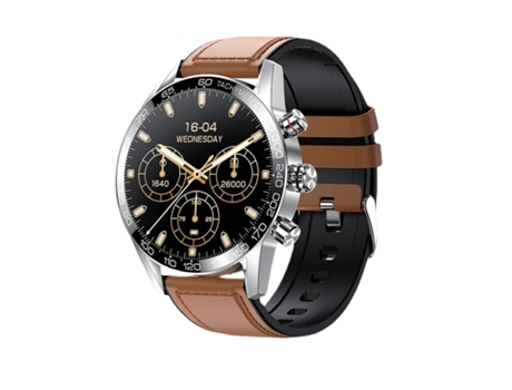 Smart Watch Hombres Bluetooth Llamada HD Pantalla Siempre Mostrar Tiempo Fitness Pulsera Impermeable Acero Inoxidable Smartwatch Hombres VEANXIN