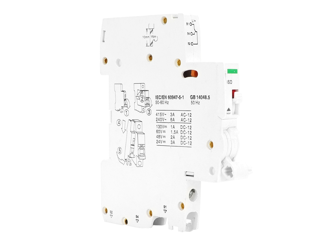 2026velora-terminal De Contacto De Alarma Ic65 Isd Interruptor De Circuito Contacto Auxiliar Descarga Derivada