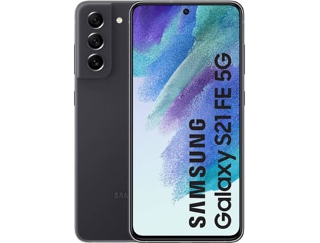 Smartphone SAMSUNG Galaxy S21 FE 5G (6.4'' - 8 GB - 256 GB - Gris)
