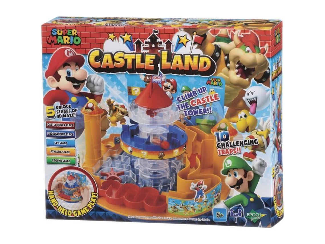 Juego de mesa Epoch 7378 Super Mario Castle Land