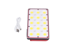 Lámpara Led Multifuncional Portátil Recargable Para Exteriores, Ideal Acampar Y Como De Mantenimient