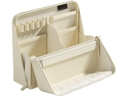 Estuche Grande Vertical Con Múltiples Compartimentos En Tela Oxford - Almacenamiento Elegante Para Bolígrafos