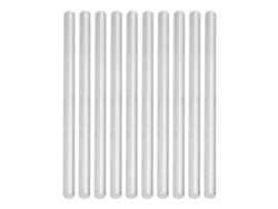 10pcs haste de aço inoxidável reta, 8mm, eixo para robô DIY Gobilda, Tetrix, FTC, FRC, kit | S/MARCA