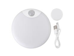 Luz Nocturna Led Magnética Inalámbrica Con Sensor De Movimiento, Recargable Por Usb, Para Armarios De Cocina Y Pasillos.