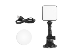 Kit De Iluminación Para Videoconferencias: Lámpara Portátil Ajustable Para Portátil Y Retransmisiones En Directo.