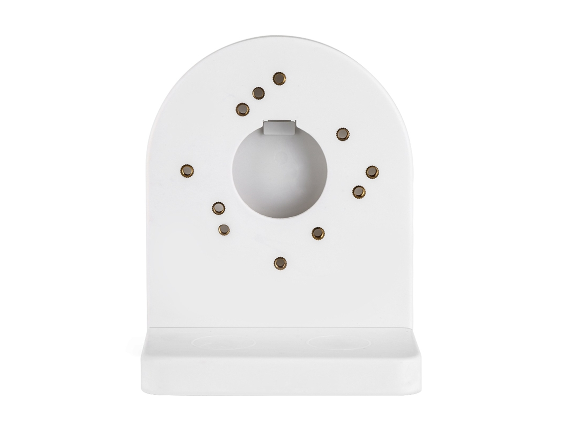 Soporte De Montaje En Pared Universal De Plástico Abs Para Cámara Domo Cctv, Color Blanco