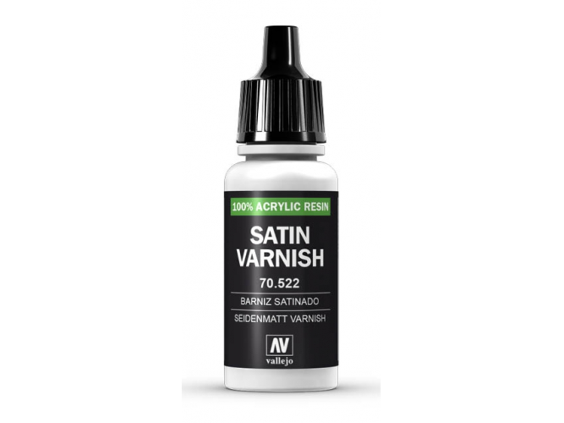 Barniz Acrilico Permanente Satinado Vallejo 17 Ml