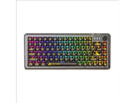 Teclado mecánico negro para juegos NANA K75 RGB