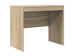 Escritorio | Mesa auxiliar en roble Sonoma 90 x 50 x 76 cm