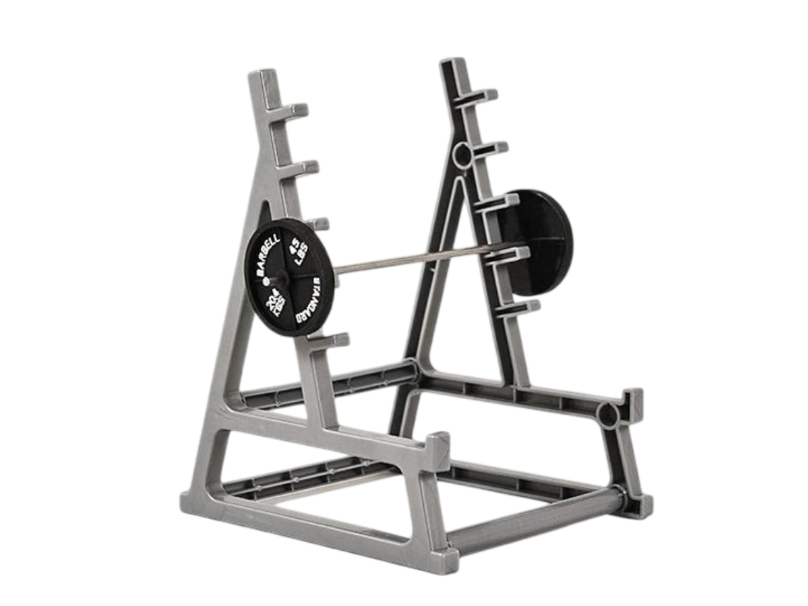 Portalápices De Escritorio Con Temática De Gimnasio, Expositor Con Estética De Rack De Sentadillas, Organizador De Escritorio Para Amantes Del Fitness