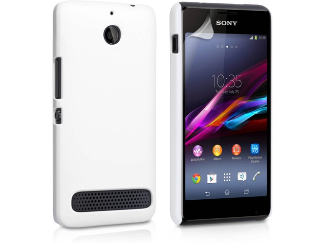 Carcasa Sony Xperia E1 YOUSAVE SE-HA02-Z433 Blanco