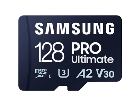 Tarjeta De Memoria SAMSUNG Pro Ultimate 128Gb Microsd Xc Con Adaptador/ Clase 10/ 200Mbs