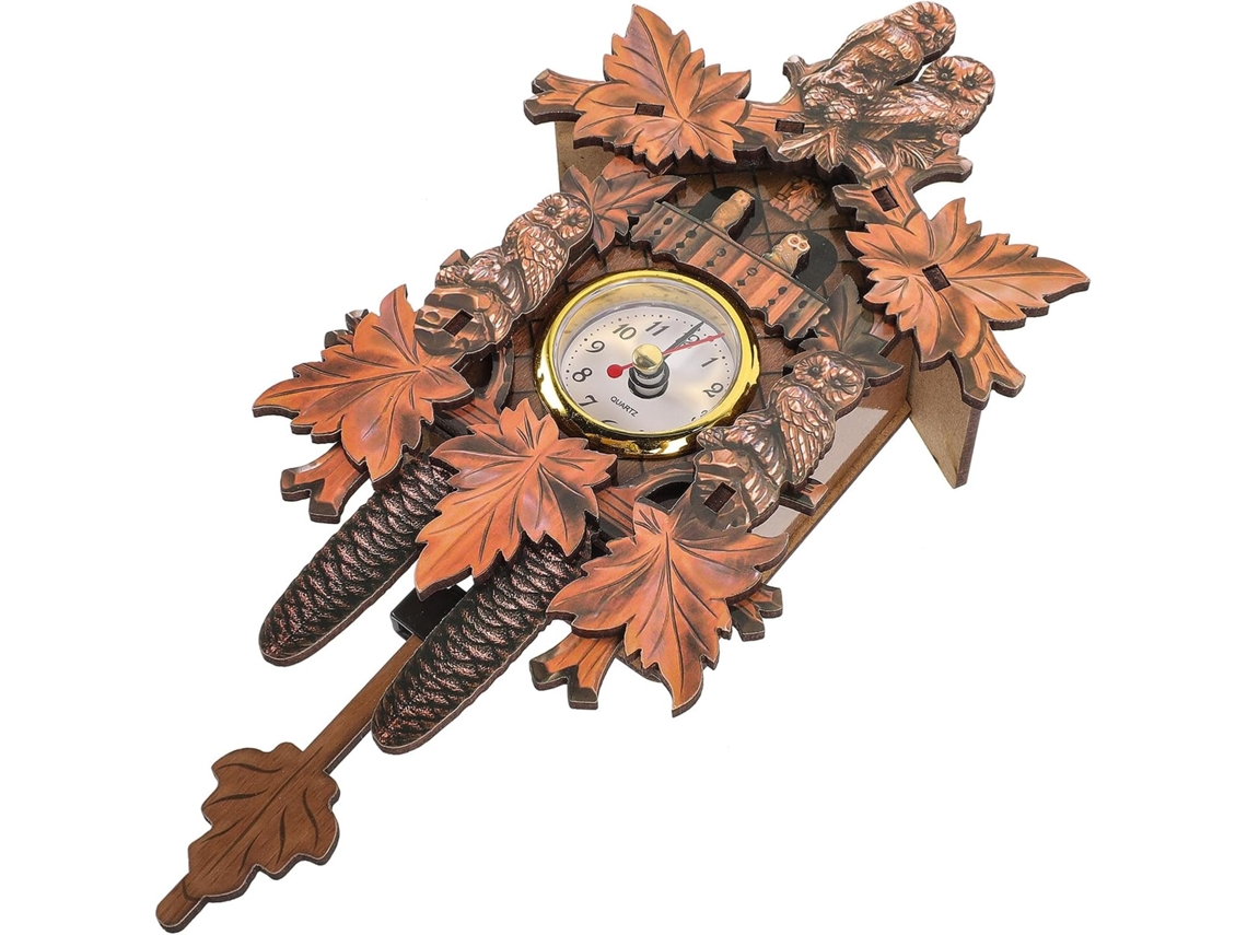 Reloj De Pared Decorativo Con Forma De Cuco, Fabricado En Acero Inoxidable 304, Ideal Para Sala De Estar Y Dormitorio.