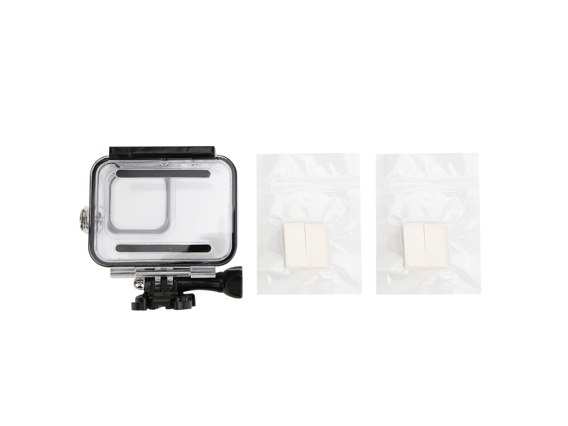 NEVEANCE Carcasa Impermeable con Película Antivaho para Accesorios de Cámara de Acción GoPro Hero 8
