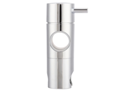 Soporte De Ducha Redondo Deslizante De Abs Ajustable Para Barras De 22/24/25 Mm Dcr-1067cp-24