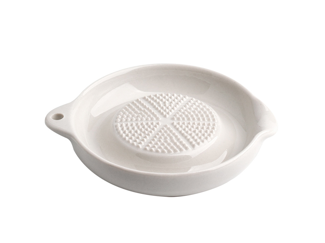 Rallador De Cerámica Y Porcelana Para Ajo, Jengibre Y Queso: Una Herramienta Versátil Para Rallar.