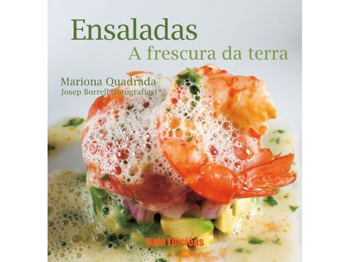 Libro Ensaladas. A Frescura Da Terra (Cociña) (Galician Edition) de Mariona Quadrada (Galego)