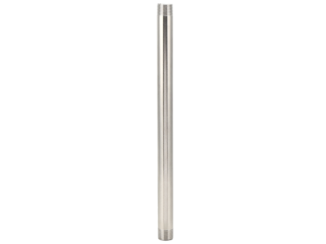 Conector roscado de acero inoxidable para tubería G1/2 de 30 cm