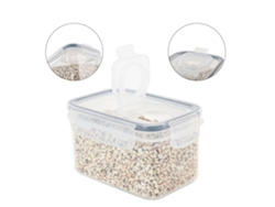 Contenedor hermético de plástico para alimentos, ideal para organizar el refrigerador y la cocina MDUG (0,8 L)