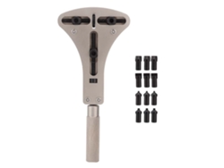 Relógio De Pulso Unissex Zhoulianfa De Couro Pu Letras Love Preto Ferramenta De Reparo