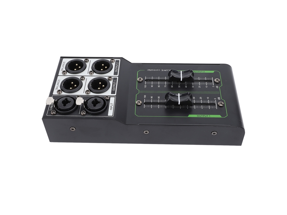 Controlador De Volumen Pasivo, Ajustador De Nivel De Sonido De Bajo Ruido Para Grabación En Estudio, Mezcla Y Actuaciones En Directo.