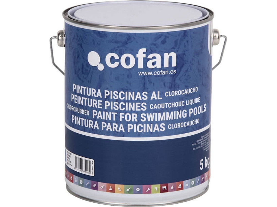 Pintura Piscinas Clorocaucho | Color Azul Azul Oscuro | Capacidad 5 Kg