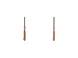 2x High-flow Printing Upgraded Nozzle K1c Chromium Zirconium Copper Nozzle For K1 Max Ender-3 V3 Hot End-0.2mm
