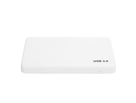 HURRISE Suministros de computadora USB 3.0 2 Disco duro externo de 5 pulgadas para computadora portátil de escritorio Blanco 120