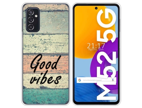 Carcasa Samsung Galaxy M52 5G TUMUNDOSMARTPHONE Dibujos Multicolor