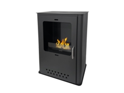 Estufa de Bioetanol Luisa, Chimenea de Suelo, 50 x 30 x 68 cm (compartimento x fondo x alto).