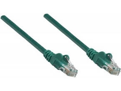 Cable INTELLINET (RJ45 - 0.25 m - Verde)