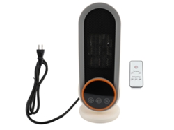 Calefactor Eléctrico Portátil De Sobremesa De 1200 W Con Ptc Cerámico, Termostato Inteligente Y Mando A Distancia (110 V, Ee. Uu.)