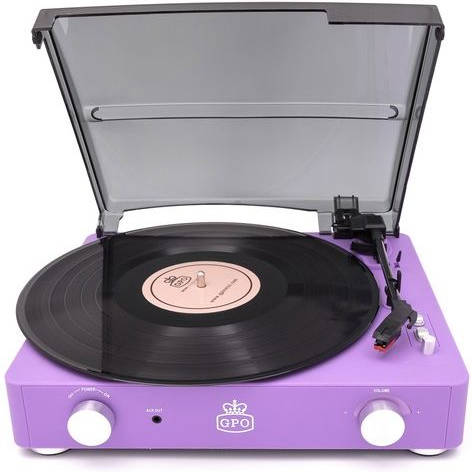 Gpo Stylo Ii retro 3 velocidades tocadiscos independiente con altavoces incorporados