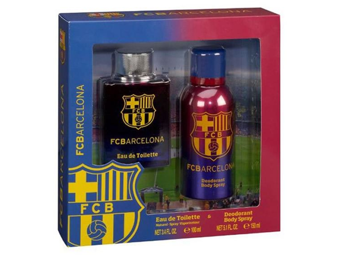 Cofre BARCA F C Barcelona Edt Spray 100 ml + Desodorante Spray 150 ml