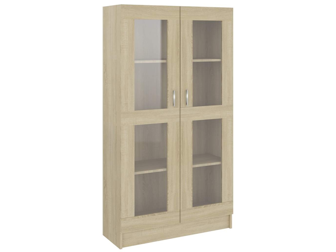 Vitrina derivada de madera de roble Sonoma EXCLUSIVA DE LA CASA
