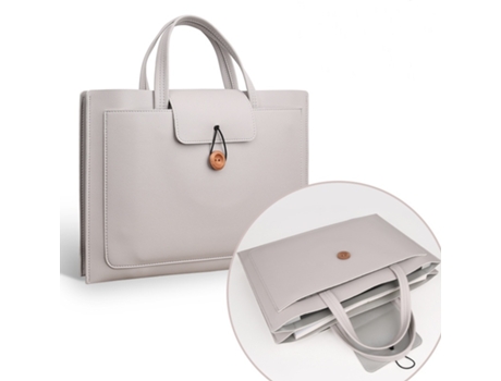 Bolsa para portátil de ajuste universal para portátiles de 13 pulgadas Gris plateado